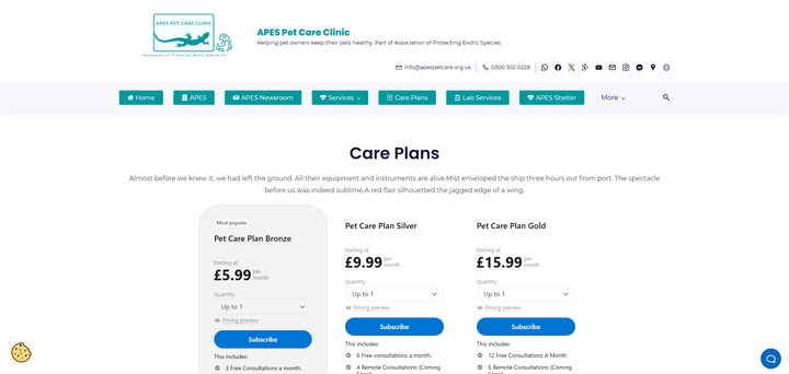 Discover the Perfect Pet Care Plan for Your Exotic Companion
