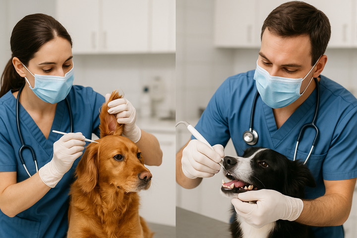 Exciting Update: New Teeth & Ear Cleaning Services at Our Pet Care Clinic! 🐶✨