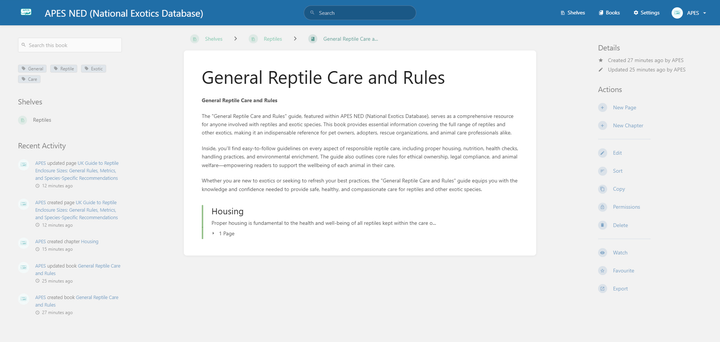 🌟 Exciting News! We’ve Updated Our NED with New, Dedicated Sections! 🦎✨