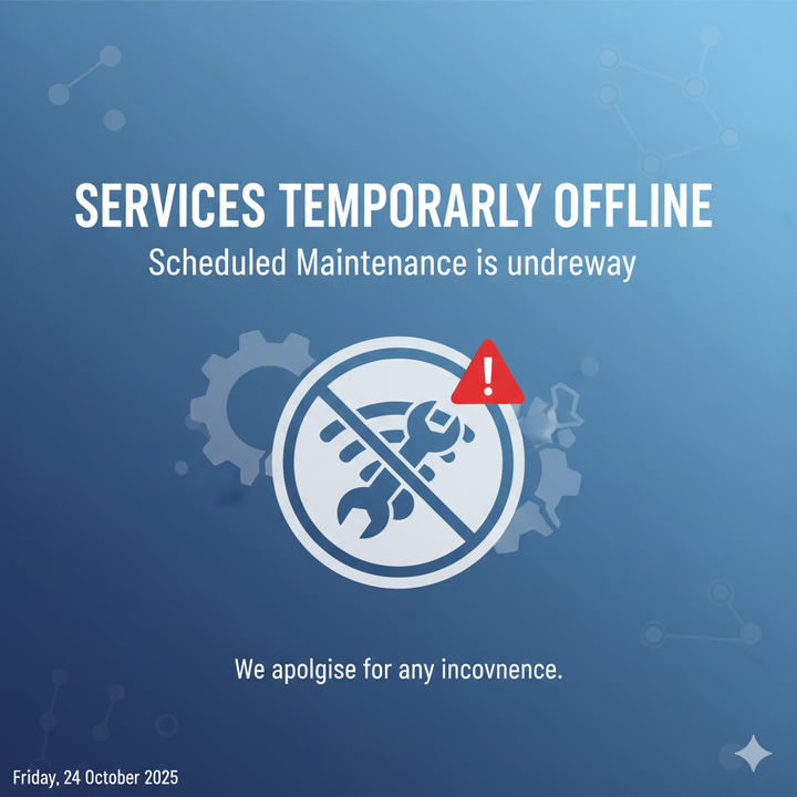 Service Disruption Notice: Key APES Services Offline This Evening